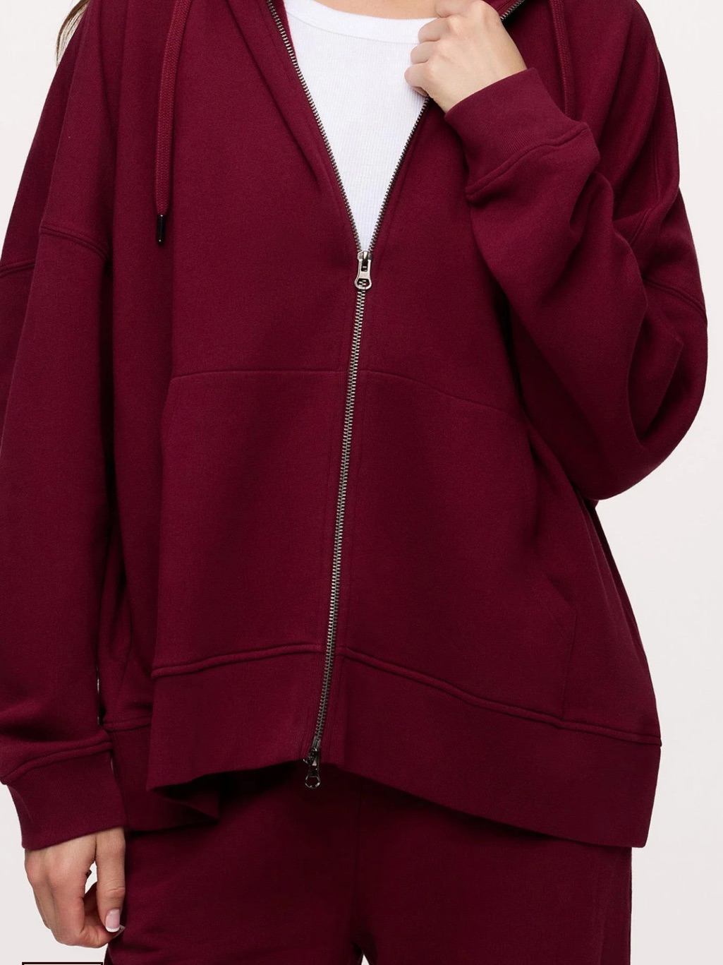 Nuuds Two-Way Zip Hoodie